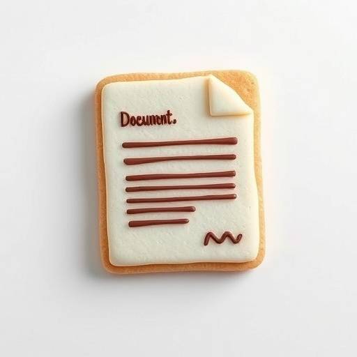 Cookie representing cookies policy
